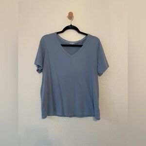 Old Navy - Women's Blue V-Neck Top